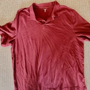Amazon Essentials Men's Polo Shirt in Deep Red